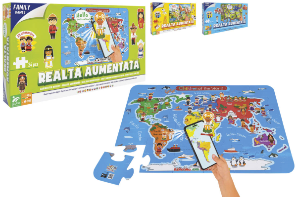 PUZZLE 24PZ CM.91X61 REALTA. AUMENTATA — immagine 1