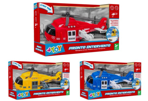 ELICOTTERO PRIMO SOCCORSO B/O C/L/S TRY ME 3COL — immagine 1