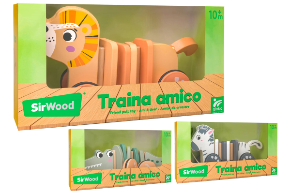 LEGNO ANIMALI TRAINABILI SNODATI 3 ASS. — immagine 1