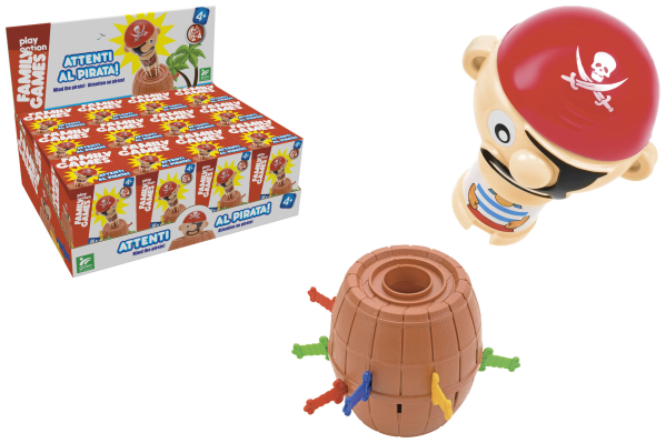 GIOCO DEL PIRATA NELLA BOTTE 16 SPADE — immagine 1