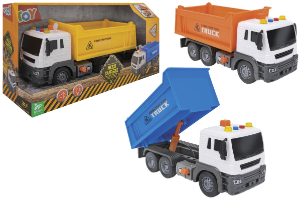 CAMION B/O LUCI/SUONI/CASSONE RIBAL.3COL AS.TRYME — immagine 1