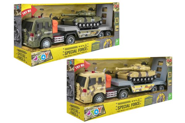 CAMION PORTAUTO B/O C/L/S/FRIZ./CARRO ARM.2A.TRYM — immagine 1