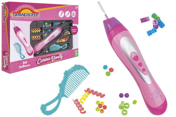 SET CREA TRECCE C/PERLINE