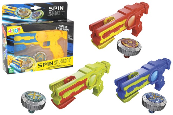 PISTOLA LANCIA TROTTOLE 4 COL.ASS. — immagine 1
