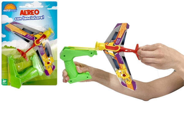 AEREO CON LANCIATORE E BERSAGLIO 2 ASS