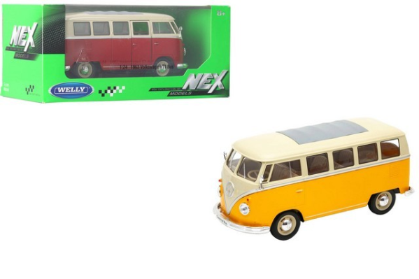 1:24 VOLKSWAGEN BUS WELLY DIE CAST — immagine 1