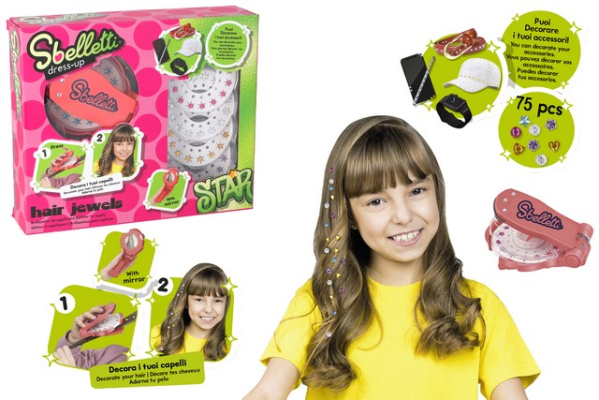 SET GIOIELLI CAPELLI 75pz — immagine 1