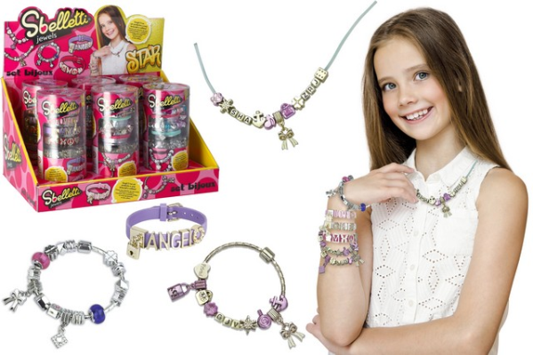 SET CREA BRACCIALETTI C/CHARMS — immagine 1