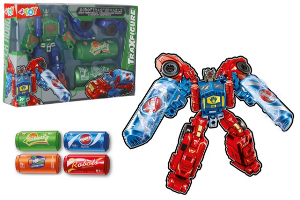 ROBOT TRANSFORMER CAMION CISTERNA — immagine 1