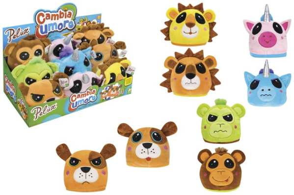 PELUX ANIMALI REVERSIBILI CM13 - 4 AS.9PZ D/BOX — immagine 1