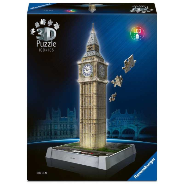 3D BIG BEN PUZZLE ICONICS