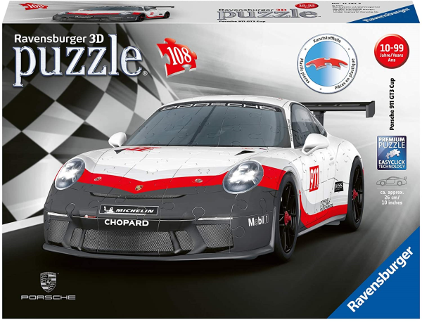 PUZZLE 3D PORCHE GT3 CUP — immagine 1