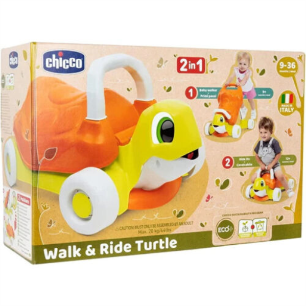 CHICCO WALKIE e RIDER TARTARUGA — immagine 1