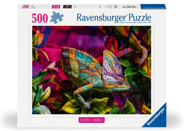 Puzzle 500 pezzi: Camaleonte