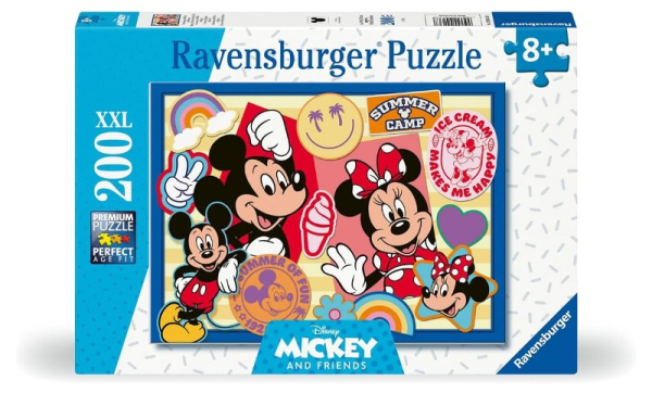 Puzzle 200 pezzi XXL: Mickey and Minnie — immagine 1