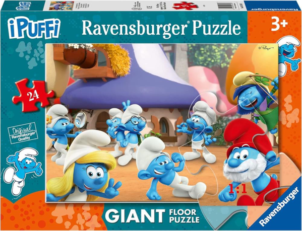 Puzzle 24 Giant Pavimento: Puffi — immagine 1