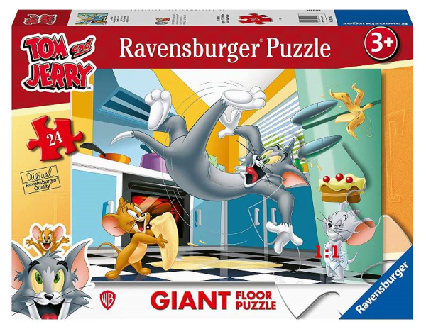 Puzzle 24 Giant Pavimento: Tom e Jerry — immagine 1
