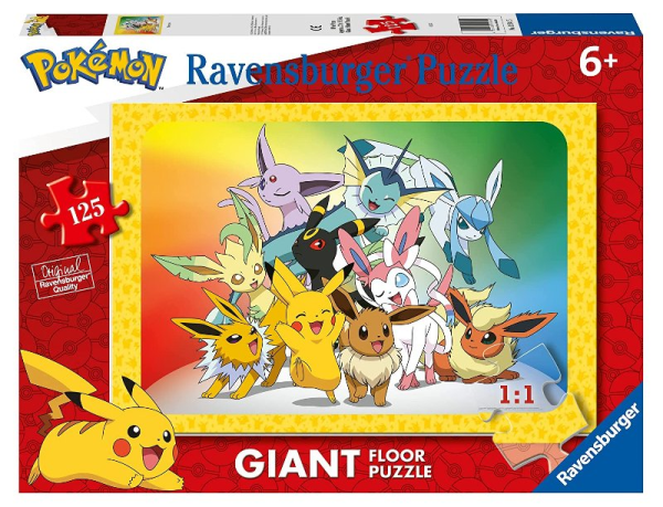 Puzzle 125 Giant Pavimento: Pokemon — immagine 1