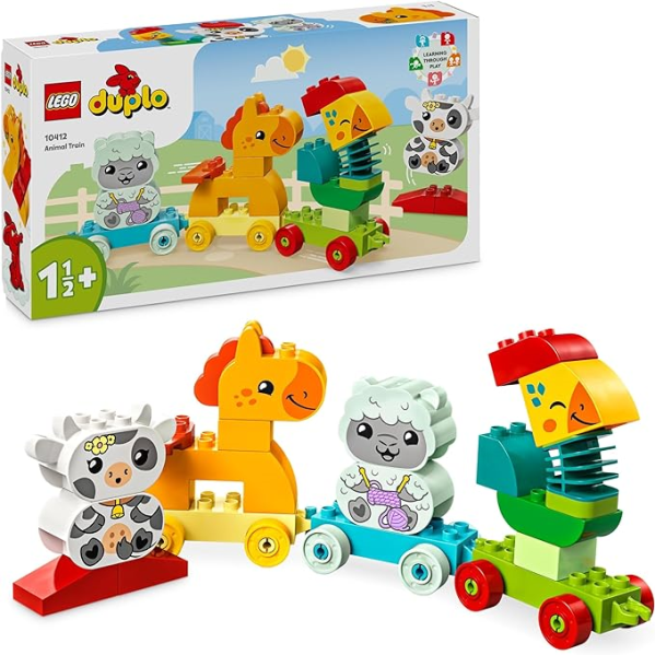 LEGO 10412 Il treno degli animali — immagine 1
