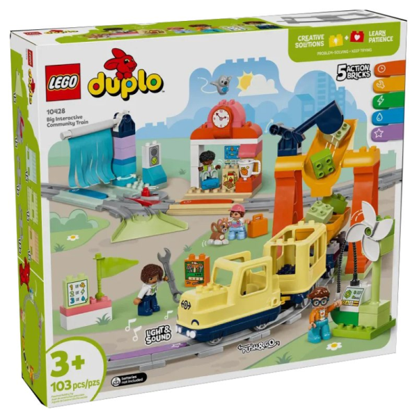 LEGO 10428 Grande treno comunitario interattivo — immagine 1