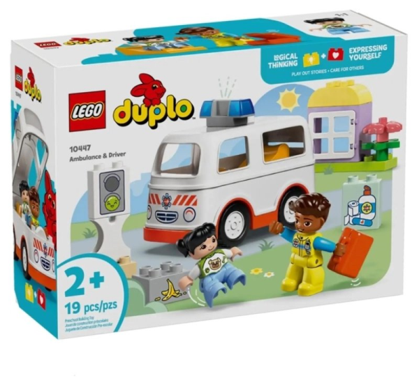 LEGO 10447 Ambulanza e autista — immagine 1