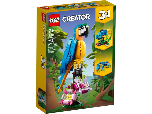 LEGO 31136 Pappagallo esotico — immagine 1