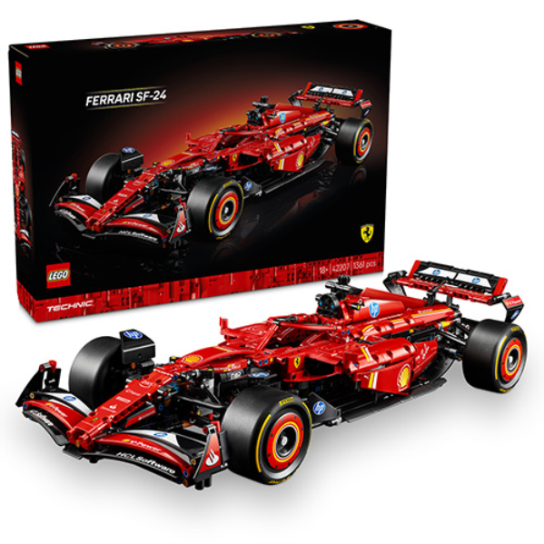 LEGO 42207 MONOPOSTO F1 FERRARI SF-24 — immagine 1
