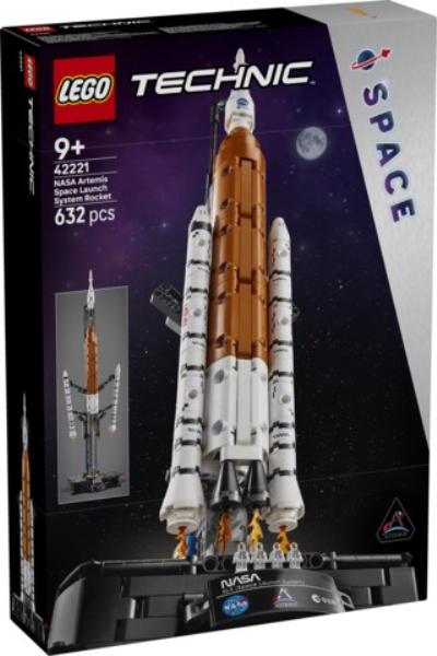 LEGO 42221 Sistema di lancio spaziale razzo NASA Artemis