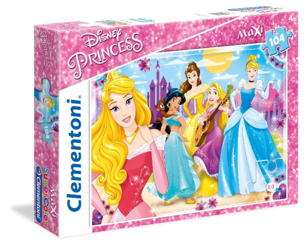 PUZZLE 104 MAXI PRINCESS — immagine 1