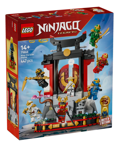LEGO 71866 DISPLAY PERSONAGGI NINJA
