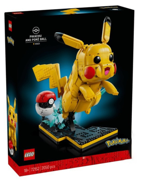 LEGO 72152 Pikachu e Poké Ball ( 2050 pz )