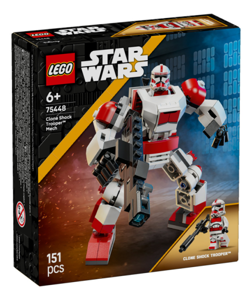 LEGO 75448 MECH CLONE SHOCK TROOPER — immagine 1