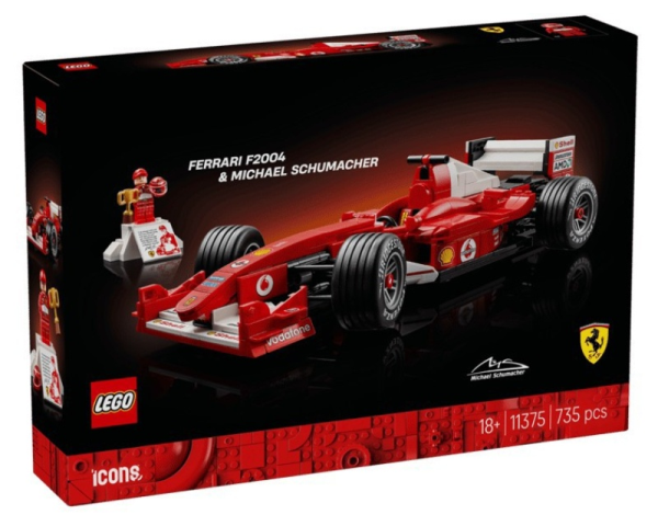 LEGO 11375 Ferrari F2004 e Michael Schiumacher — immagine 1