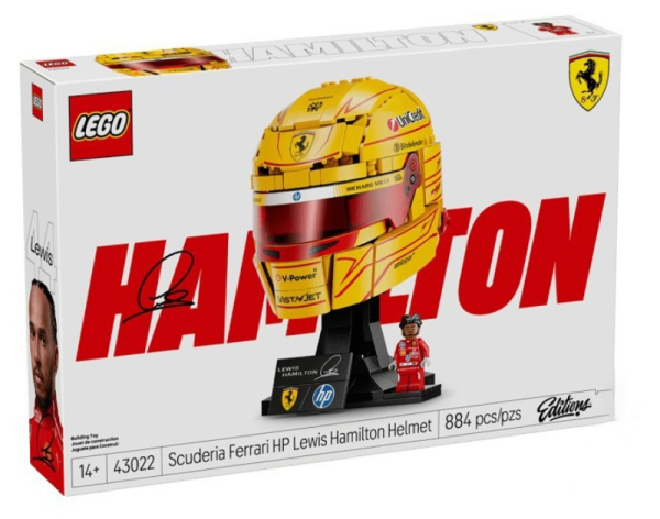 LEGO 43022 Casco di Lewis Hamilton Scuderia FeP — immagine 1