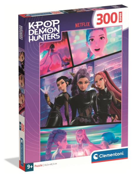 PUZZLE 300 SUPER KPOP DEMON HUNTERS — immagine 1