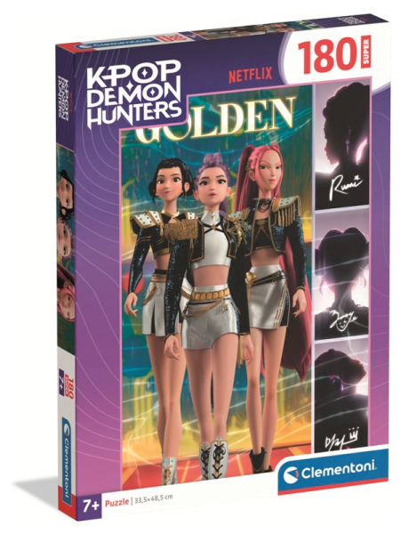 PUZZLE 180 SUPER KPOP DEMON HUNTERS — immagine 1
