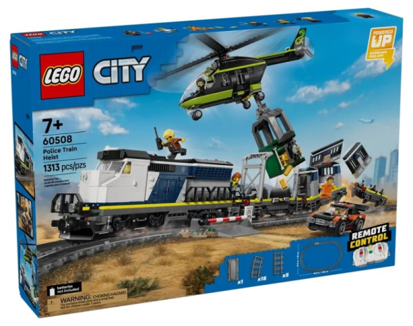 LEGO 60508 RAPINA AL TRENO DELLA POLIZIA — immagine 1