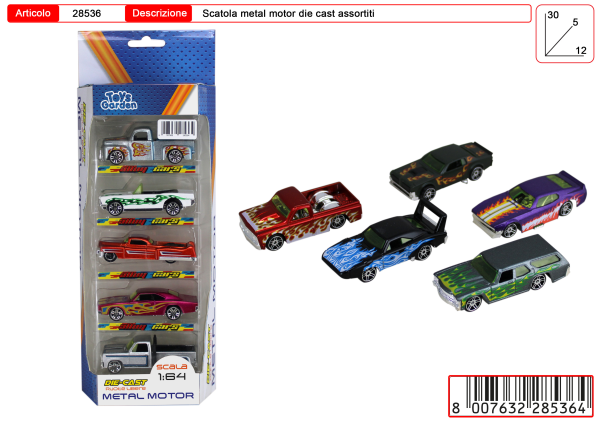 METAL MOTORS SET 5 AUTO — immagine 1