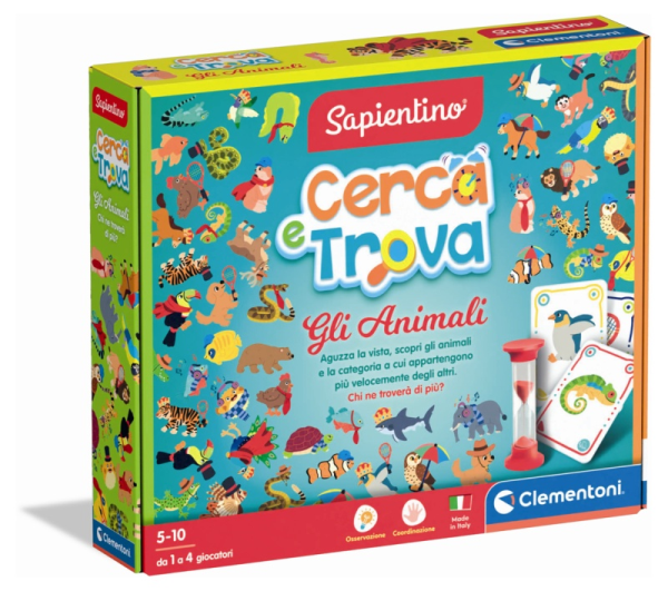 SAPIENTINO CERCA E TROVA - GLI ANIMALI — immagine 1