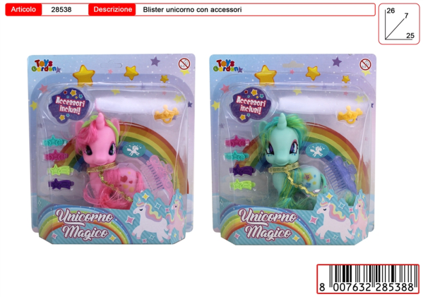 PONY CON ACCESSORI IN BLISTER — immagine 1