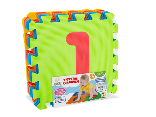 TAPPETINI NUMERI 9 PZ — immagine 1