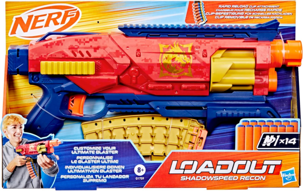 Fucile blaster Shadowspeed Recon Loadout 14cp