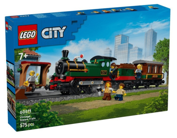 LEGO 60511 TRENO A VAPORE VINTAGE