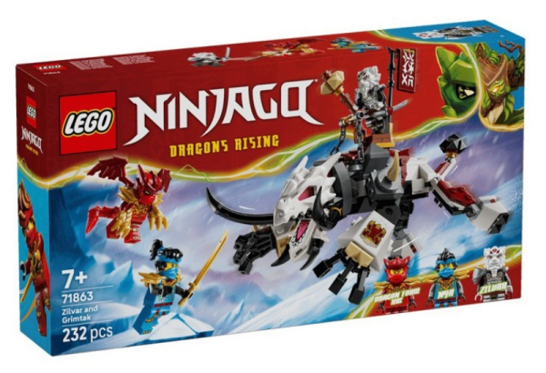 LEGO 71863 ZILVAR E GRIMTAK LA BESTIA