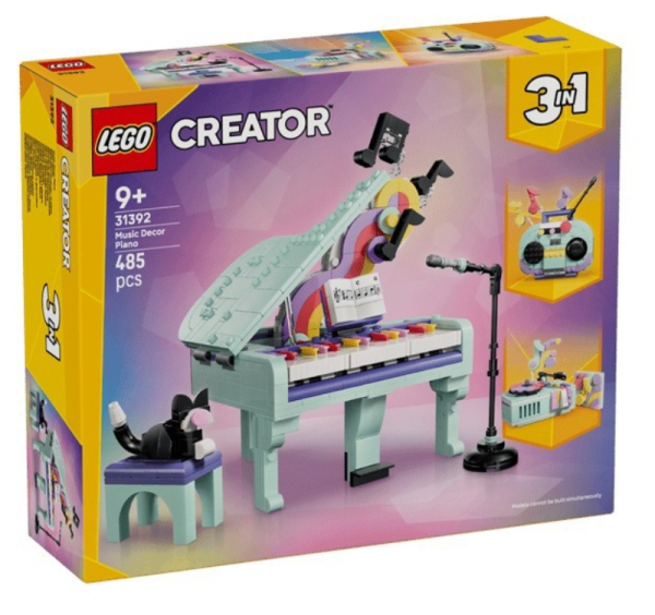 LEGO 31392 PIANOFORTE DECORATIVO