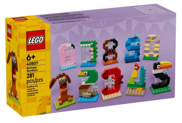 LEGO 40807 NUMERI DEL COMPLEANNO