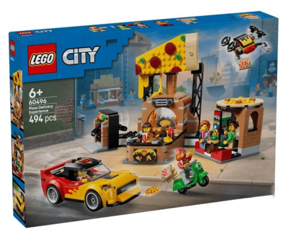LEGO 60496 CENTRO DI CONSEGNA PIZZE