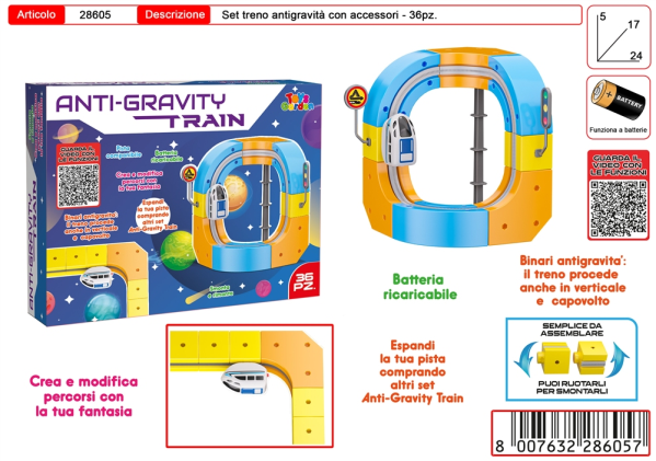ANTIGRAVITY TRAIN 36 PZ