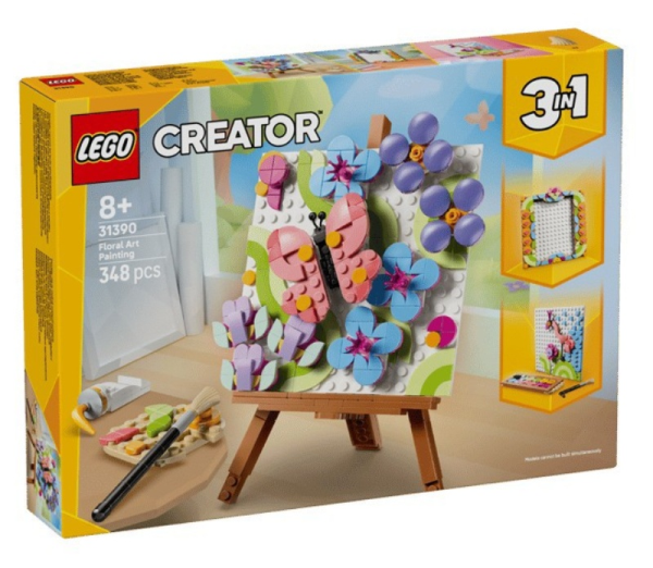 LEGO 31390 DIPINTO FLOREALE DECORATIVO