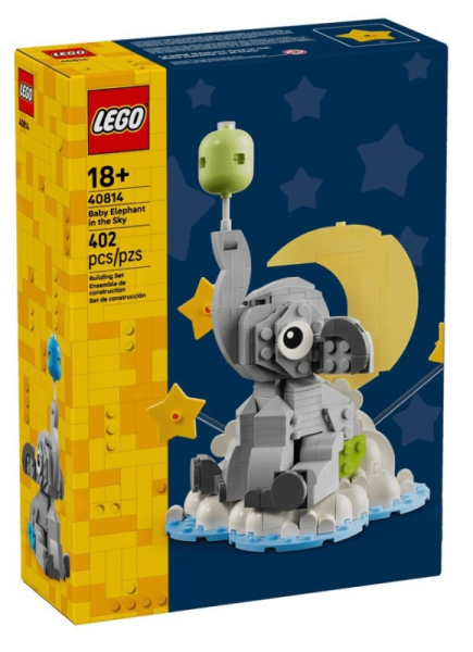 LEGO 40814 ELEFANTINO TRA LE STELLE — immagine 1
